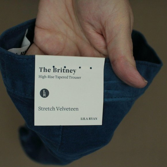 Lila Ryan Britney High Rise Tapered Trouser Pants - Picture 7 of 11